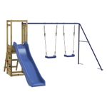 Jucarii, Copii si Bebe - Jucarii si jocuri - Jucarii de exterior - Spatii de joaca si accesorii - Set de joaca pentru exterior, lemn de pin impregnat - Infinity.ro