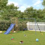Jucarii, Copii si Bebe - Jucarii si jocuri - Jucarii de exterior - Spatii de joaca si accesorii - Set de joaca pentru exterior, lemn de pin impregnat - Infinity.ro