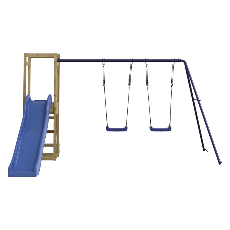 Jucarii, Copii si Bebe - Jucarii si jocuri - Jucarii de exterior - Spatii de joaca si accesorii - Set de joaca pentru exterior, lemn de pin impregnat - Infinity.ro