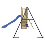 Jucarii, Copii si Bebe - Jucarii si jocuri - Jucarii de exterior - Spatii de joaca si accesorii - Set de joaca pentru exterior, lemn de pin impregnat - Infinity.ro