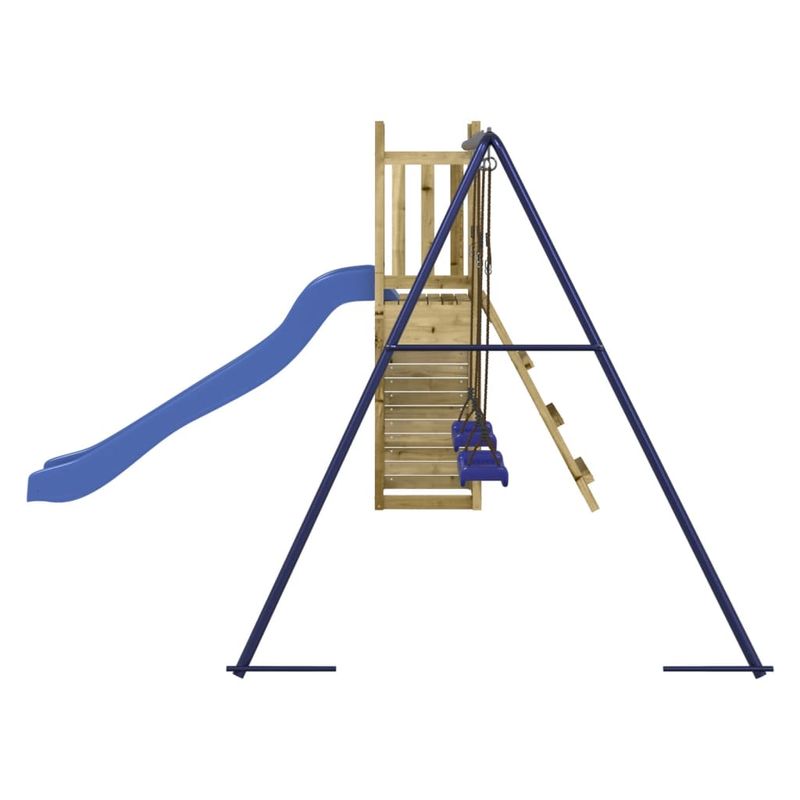 Jucarii, Copii si Bebe - Jucarii si jocuri - Jucarii de exterior - Spatii de joaca si accesorii - Set de joaca pentru exterior, lemn de pin impregnat - Infinity.ro