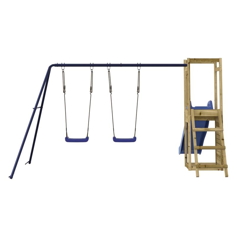 Jucarii, Copii si Bebe - Jucarii si jocuri - Jucarii de exterior - Spatii de joaca si accesorii - Set de joaca pentru exterior, lemn de pin impregnat - Infinity.ro