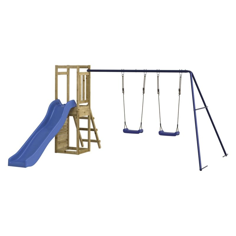 Jucarii, Copii si Bebe - Jucarii si jocuri - Jucarii de exterior - Spatii de joaca si accesorii - Set de joaca pentru exterior, lemn de pin impregnat - Infinity.ro