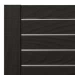 Casa si Gradina - Gradina si terasa - Mobilier exterior - Scaune si sezlonguri gradina - Sezlong, negru, 155x58x83 cm, polipropilena - Infinity.ro