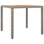 Casa si Gradina - Gradina si terasa - Mobilier exterior - Scaune si sezlonguri gradina - Set mobilier de gradina cu perne, 3 piese, gri, poliratan - Infinity.ro