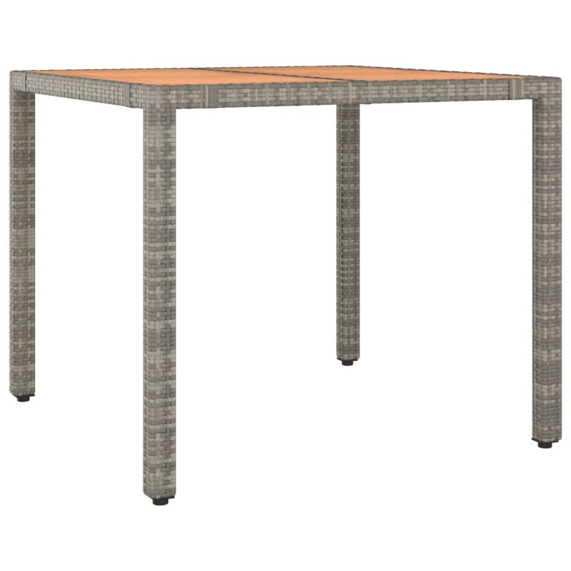 Casa si Gradina - Gradina si terasa - Mobilier exterior - Scaune si sezlonguri gradina - Set mobilier de gradina cu perne, 3 piese, gri, poliratan - Infinity.ro
