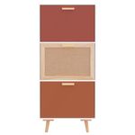 Casa si Gradina - Mobilier - Organizare si depozitare - Organizator incaltaminte - Pantofar, alb, 52x25x120 cm, lemn prelucrat - Infinity.ro