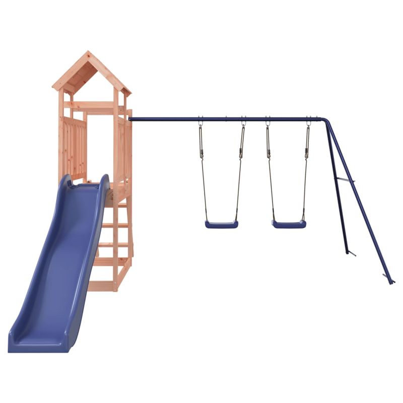 Jucarii, Copii si Bebe - Jucarii si jocuri - Jucarii de exterior - Spatii de joaca si accesorii - Set de joaca pentru exterior, lemn masiv de douglas - Infinity.ro