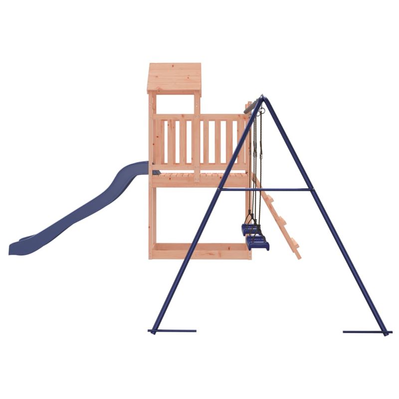 Jucarii, Copii si Bebe - Jucarii si jocuri - Jucarii de exterior - Spatii de joaca si accesorii - Set de joaca pentru exterior, lemn masiv de douglas - Infinity.ro
