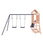 Jucarii, Copii si Bebe - Jucarii si jocuri - Jucarii de exterior - Spatii de joaca si accesorii - Set de joaca pentru exterior, lemn masiv de douglas - Infinity.ro