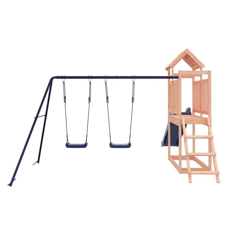 Jucarii, Copii si Bebe - Jucarii si jocuri - Jucarii de exterior - Spatii de joaca si accesorii - Set de joaca pentru exterior, lemn masiv de douglas - Infinity.ro