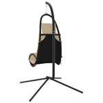 Casa si Gradina - Gradina si terasa - Balansoare si hamace - Balansoare - Scaun balansoar gradina, cu perna, crem, textil oxford si otel - Infinity.ro