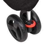 Petshop - Accesorii petshop - Culcusuri si custi - Genti si articole transport - Carucior pliabil pentru caini negru 80x46x98 cm tesatura Oxford - Infinity.ro