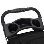 Petshop - Accesorii petshop - Culcusuri si custi - Genti si articole transport - Carucior pliabil pentru caini negru 80x46x98 cm tesatura Oxford - Infinity.ro