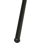 Casa si Gradina - Gradina si terasa - Balansoare si hamace - Balansoare - Scaun balansoar gradina cu perna, negru, textil oxford si otel - Infinity.ro