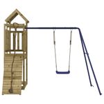 Jucarii, Copii si Bebe - Jucarii si jocuri - Jucarii de exterior - Spatii de joaca si accesorii - Set de joaca pentru exterior, lemn de pin impregnat - Infinity.ro