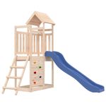 Jucarii, Copii si Bebe - Jucarii si jocuri - Jucarii de exterior - Spatii de joaca si accesorii - Set de joaca pentru exterior, lemn masiv de pin - Infinity.ro