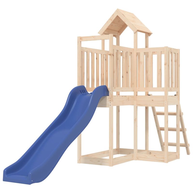 Jucarii, Copii si Bebe - Jucarii si jocuri - Jucarii de exterior - Spatii de joaca si accesorii - Set de joaca pentru exterior, lemn masiv de pin - Infinity.ro