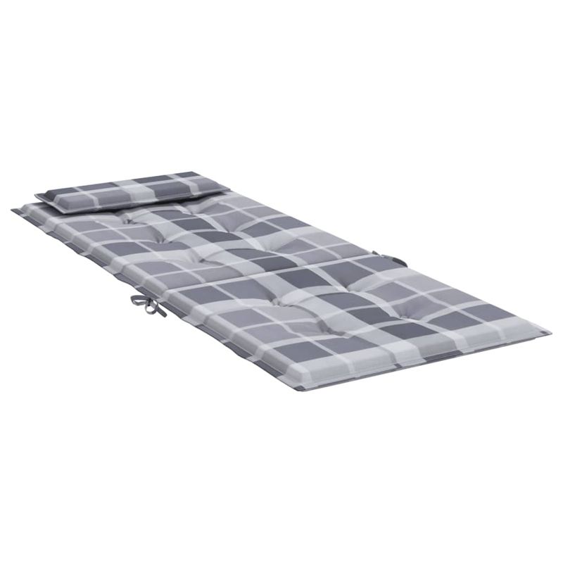 Casa si Gradina - Textile si covoare - Perne si pilote - Perne decorative - Perne scaun cu spatar inalt, carouri, tesatura Oxford, cantitate în pachet: 6 - Infinity.ro