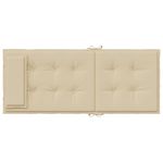Casa si Gradina - Textile si covoare - Perne si pilote - Perne decorative - Perne scaun cu spatar inalt , 2 buc, bej, tesatura Oxford - Infinity.ro