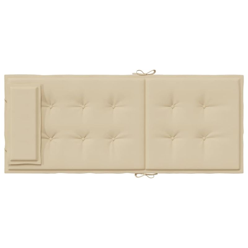 Casa si Gradina - Textile si covoare - Perne si pilote - Perne decorative - Perne scaun cu spatar inalt , 2 buc, bej, tesatura Oxford - Infinity.ro