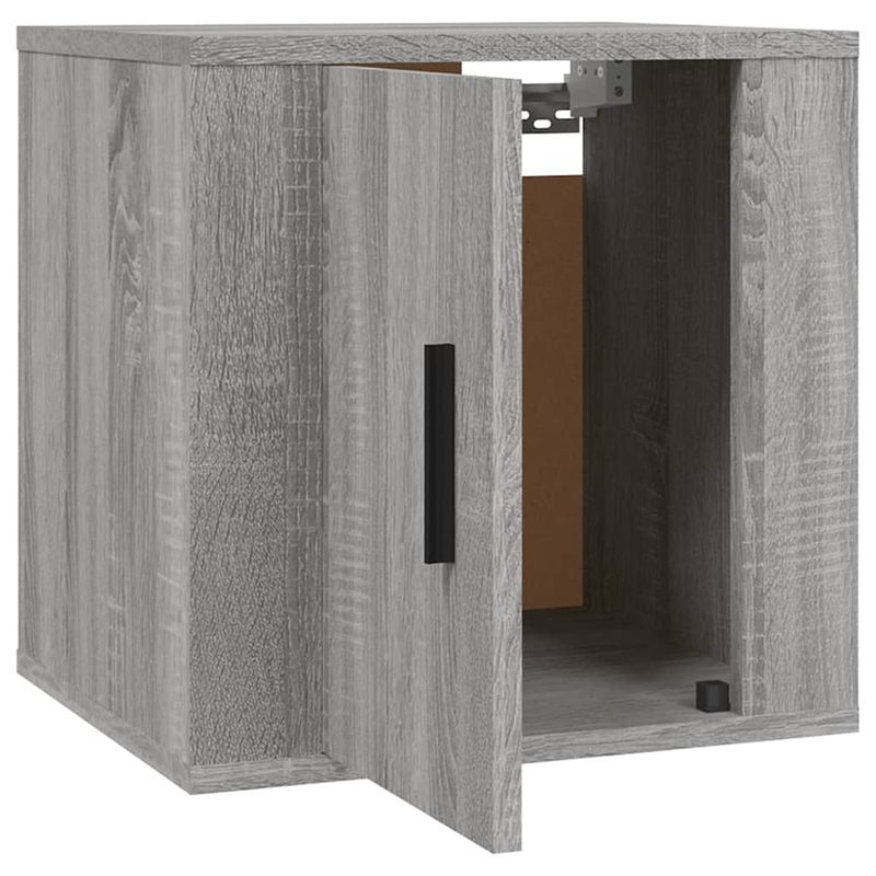 Casa si Gradina - Mobilier - Comode si corpuri - Comode - Dulap TV cu montaj pe perete, gri sonoma, 40x34,5x40 cm - Infinity.ro