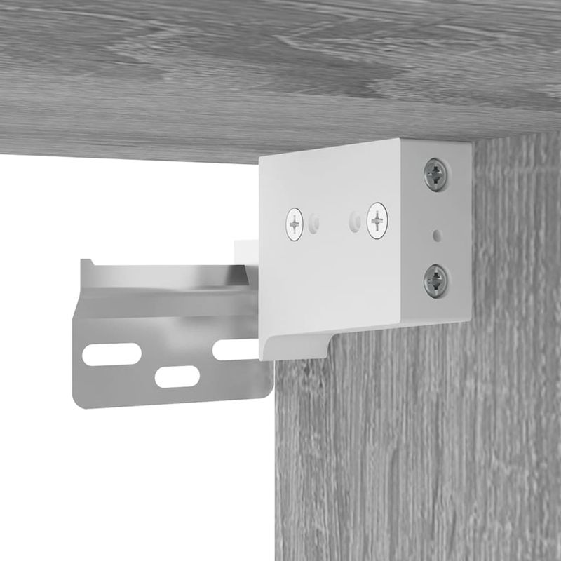 Casa si Gradina - Mobilier - Comode si corpuri - Comode - Dulap TV cu montaj pe perete, gri sonoma, 40x34,5x40 cm - Infinity.ro