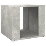 Casa si Gradina - Mobilier - Comode si corpuri - Noptiere - Noptiera, gri beton, 41x40x36 cm, lemn compozit - Infinity.ro
