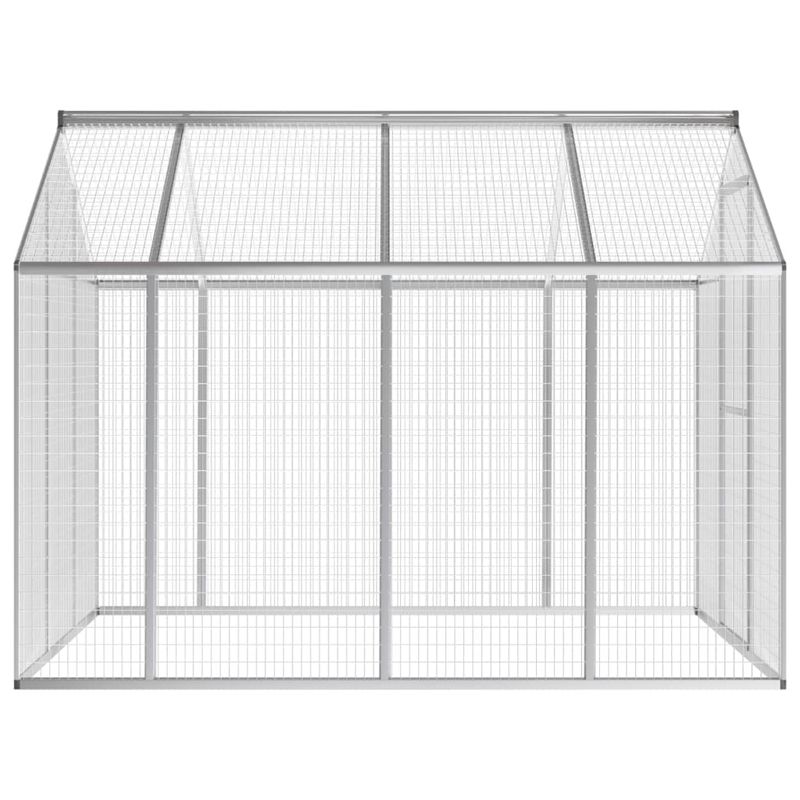 Petshop - Accesorii petshop - Culcusuri si custi - Custi interior si exterior - Cotet pasari pentru exterior, aluminiu, 178 x 242 x 192 cm - Infinity.ro