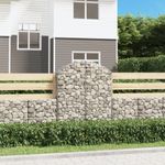 Casa si Gradina - Gradinarit si plante - Plante si ghivece - Ghivece si suporturi - Cos gabion arcuit, 100x30x120/140 cm, fier galvanizat - Infinity.ro