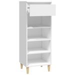 Casa si Gradina - Mobilier - Organizare si depozitare - Organizator incaltaminte - Pantofar, alb, 40x36x105 cm, lemn compozit - Infinity.ro
