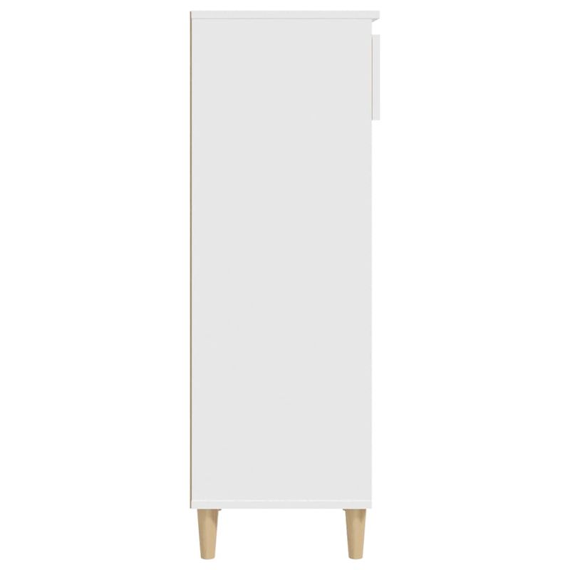 Casa si Gradina - Mobilier - Organizare si depozitare - Organizator incaltaminte - Pantofar, alb, 40x36x105 cm, lemn compozit - Infinity.ro