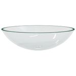 Casa si Gradina - Sanitare - Lavoar baie si accesorii - Lavoare si piedestale - Chiuveta, transparent, 50x37x14 cm, sticla - Infinity.ro