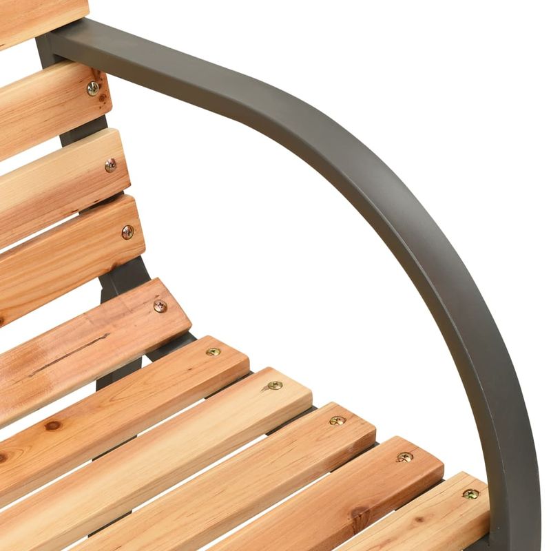 Casa si Gradina - Gradina si terasa - Mobilier exterior - Bancute de gradina - Banca dubla de gradina, 225 cm, lemn masiv de brad - Infinity.ro