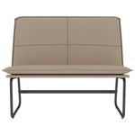 Casa si Gradina - Mobilier - Canapele si coltare - Banchete - Banca, cappuccino, 100x75x76 cm, piele ecologica - Infinity.ro