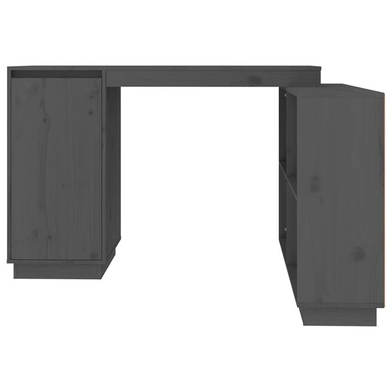 Casa si Gradina - Mobilier - Mese si birouri - Birouri - Birou, gri, 110x50x75 cm, lemn masiv de pin - Infinity.ro