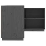 Casa si Gradina - Mobilier - Mese si birouri - Birouri - Birou, gri, 110x50x75 cm, lemn masiv de pin - Infinity.ro