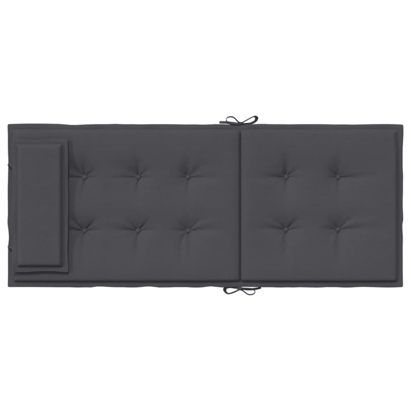 Casa si Gradina - Textile si covoare - Perne si pilote - Perne decorative - Perne scaun cu spatar inalt 2 buc, antracit, tesatura Oxford - Infinity.ro