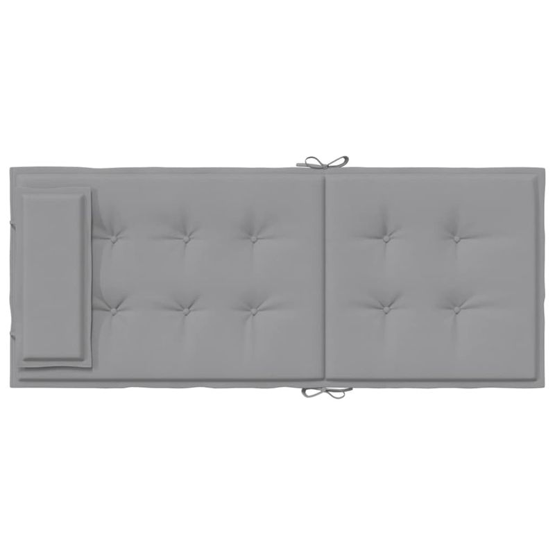 Casa si Gradina - Textile si covoare - Perne si pilote - Perne decorative - Perne scaun cu spatar inalt 2 buc, gri, tesatura Oxford - Infinity.ro