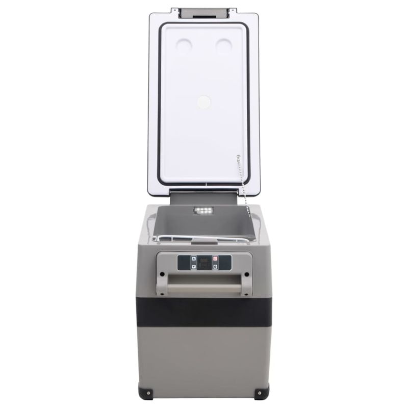 Casa si Gradina - Bucatarie si vesela - Accesorii bar - Termosuri si Cani termos - Lada frigorifica cu maner, negru si gri, 35 L, PP si PE - Infinity.ro