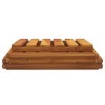 Casa si Gradina - Mobilier - Biblioteci si rafturi - Biblioteci - Raft pliabil cu 3 niveluri, maro, 43x31x63 cm lemn masiv acacia - Infinity.ro