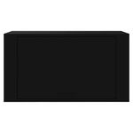 Casa si Gradina - Mobilier - Organizare si depozitare - Organizator incaltaminte - Pantofar de perete, negru, 70x35x38 cm, lemn prelucrat - Infinity.ro