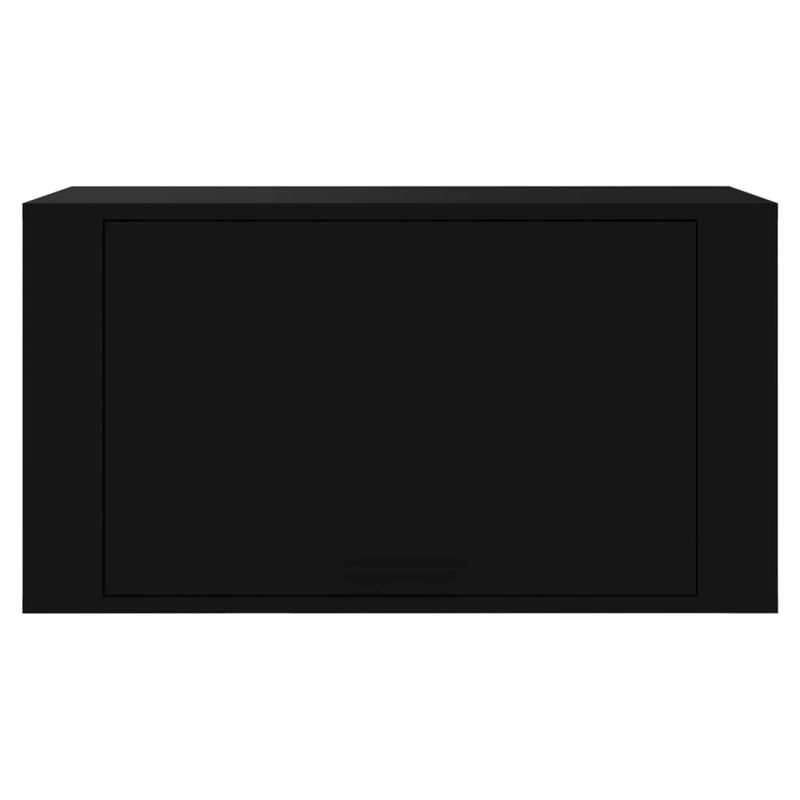 Casa si Gradina - Mobilier - Organizare si depozitare - Organizator incaltaminte - Pantofar de perete, negru, 70x35x38 cm, lemn prelucrat - Infinity.ro
