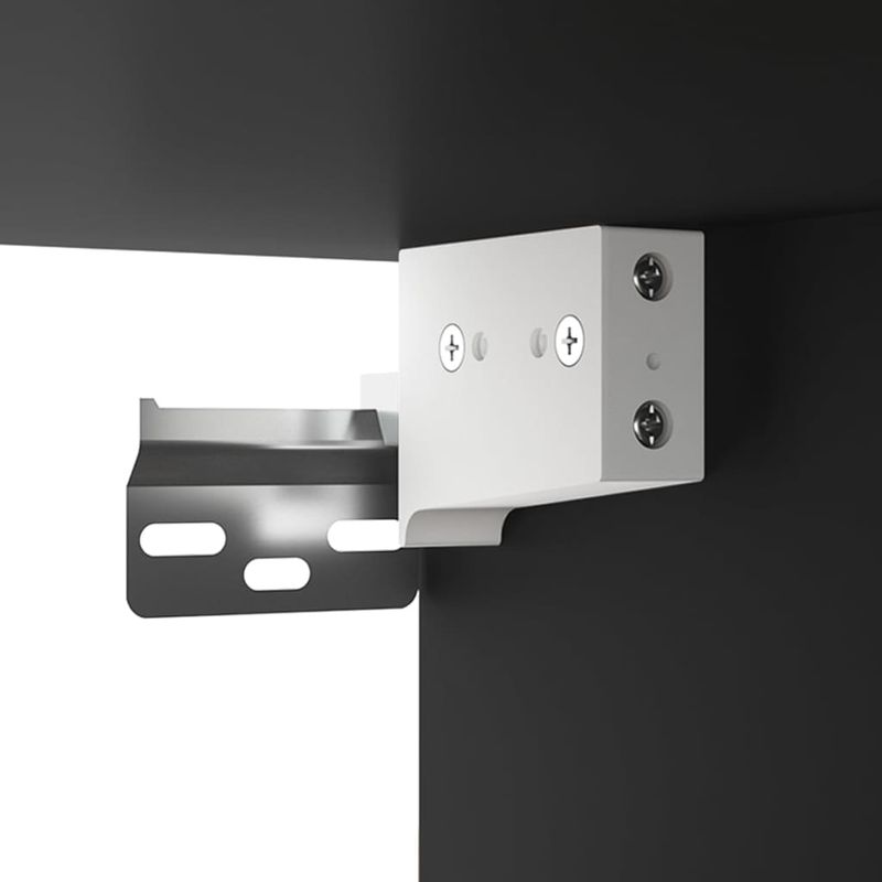 Casa si Gradina - Mobilier - Organizare si depozitare - Organizator incaltaminte - Pantofar de perete, negru, 70x35x38 cm, lemn prelucrat - Infinity.ro