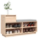 Casa si Gradina - Mobilier - Organizare si depozitare - Organizator incaltaminte - Pantofar, 110x34x61 cm, lemn masiv de pin - Infinity.ro