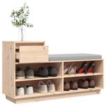 Casa si Gradina - Mobilier - Organizare si depozitare - Organizator incaltaminte - Pantofar, 110x34x61 cm, lemn masiv de pin - Infinity.ro