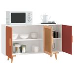 Casa si Gradina - Mobilier - Comode si corpuri - Comode - Servanta, alb, 105x30x65,5 cm, lemn prelucrat - Infinity.ro