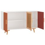 Casa si Gradina - Mobilier - Comode si corpuri - Comode - Servanta, alb, 105x30x65,5 cm, lemn prelucrat - Infinity.ro