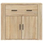 Casa si Gradina - Mobilier - Comode si corpuri - Comode - Servanta, stejar sonoma, 80x33x70 cm, lemn compozit - Infinity.ro