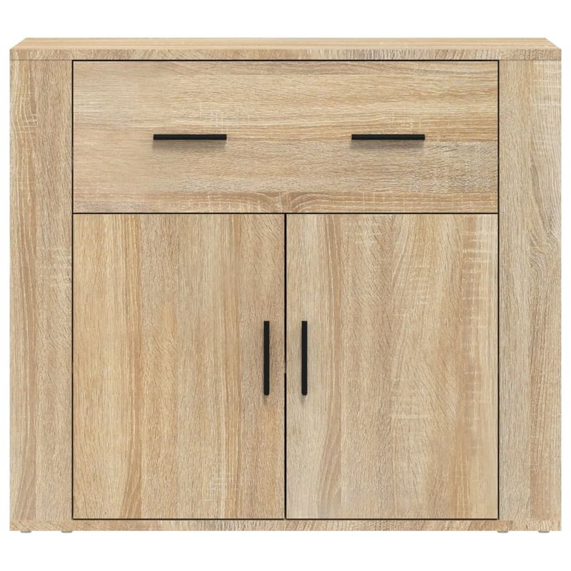 Casa si Gradina - Mobilier - Comode si corpuri - Comode - Servanta, stejar sonoma, 80x33x70 cm, lemn compozit - Infinity.ro